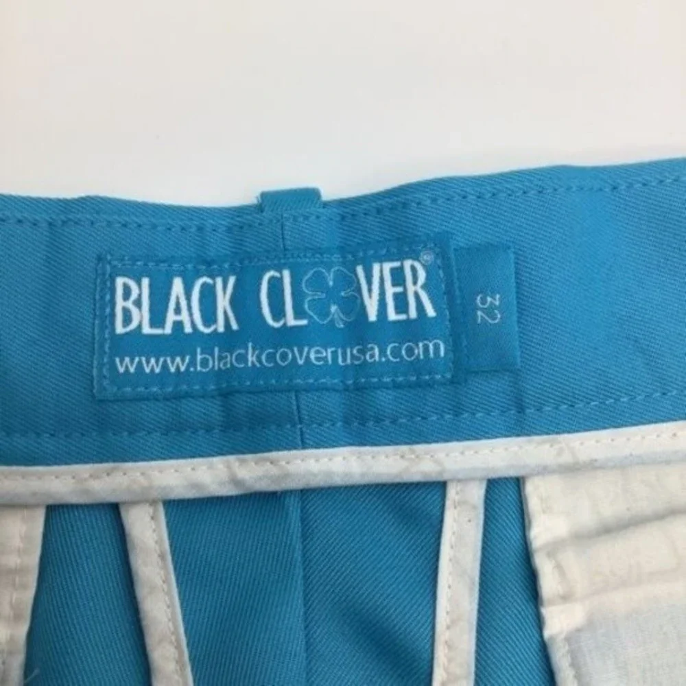 Black Clover Mens Golf Shorts‎ Blue Size 32